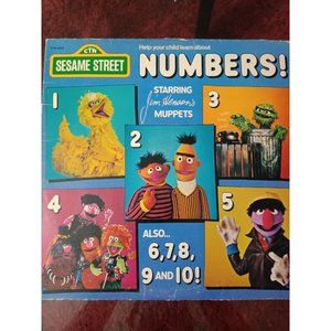 Sesame Street numbers vinyl